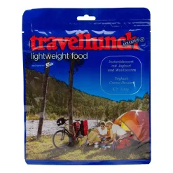 Travellunch - Instantdessert mit Joghurt und Waldbeeren