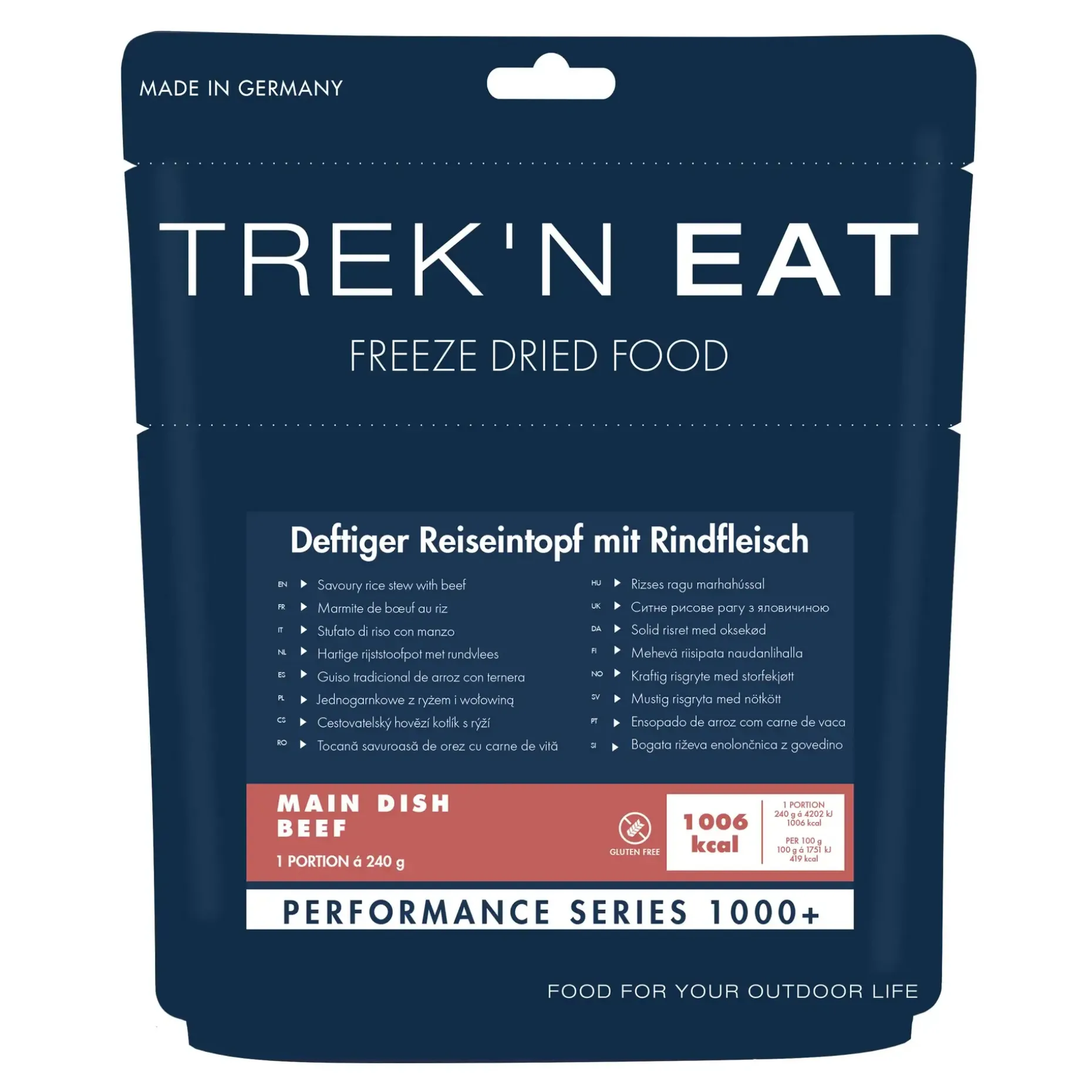Trek’n Eat - Deftiger Reiseintopf mit Rindfleisch