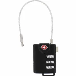 TSA - Gepäckschloss Stahlseil Zahlencode