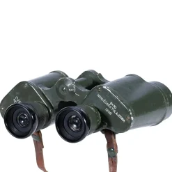 Ungarische Armee - Ungarisches Fernglas 6 x 30 Lederbehälter gebraucht