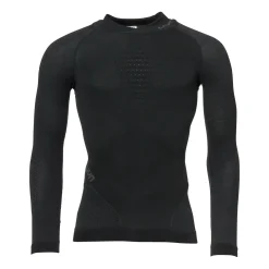 UYN - Longsleeve Rollkragen Fusyon Merino Männer schwarz anthrazit