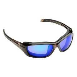 Wiley X - Brille Gravity Polarized Blue Mirror Black Crystal Frame