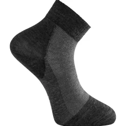 Woolpower - Socken Skilled Liner Short dunkelgrau schwarz