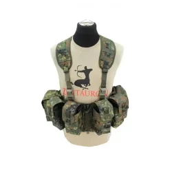 Zentauron - Chest Rig Nonmodular Split Front flecktarn