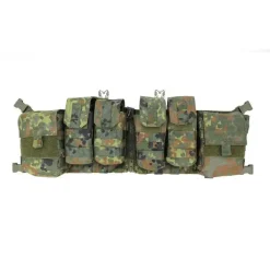 Zentauron - Chest Rig Nonmodular Split Front flecktarn
