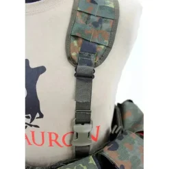 Zentauron - Chest Rig Nonmodular Split Front flecktarn